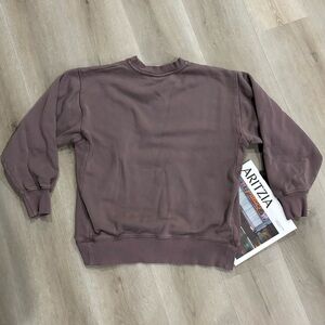 TNA (Aritzia) Purple Crewneck Sweater